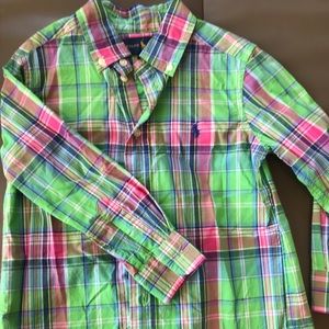 Plaid Ralph Lauren button down